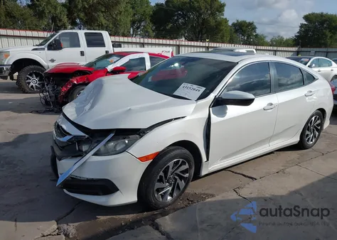 2018 Honda Civic Ex из США, поврежденный, VIN 19XFC2F79JE039034